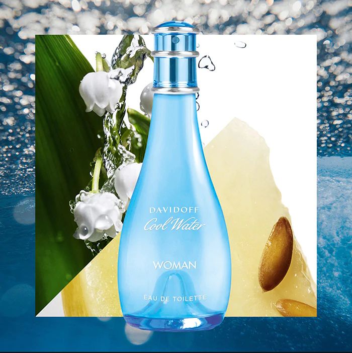 Thiết kế chai nước hoa Davidoff Cool Water EDT 100ml